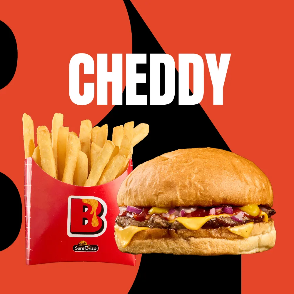 Cupon Cheddy Simple + Papas