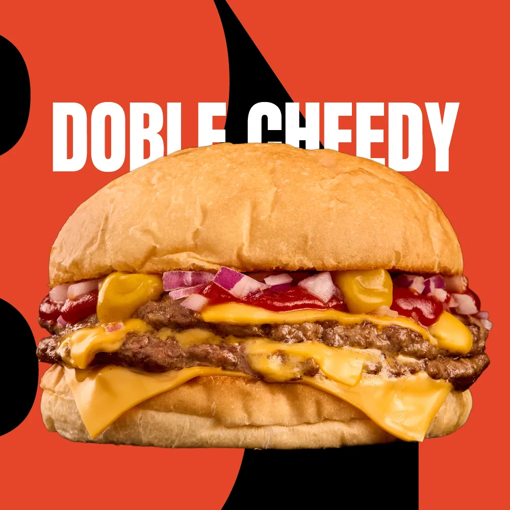 Cupon Cheddy Doble + Papas