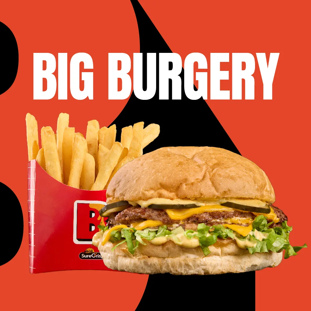 Cupon Big Burgery Doble + Papas