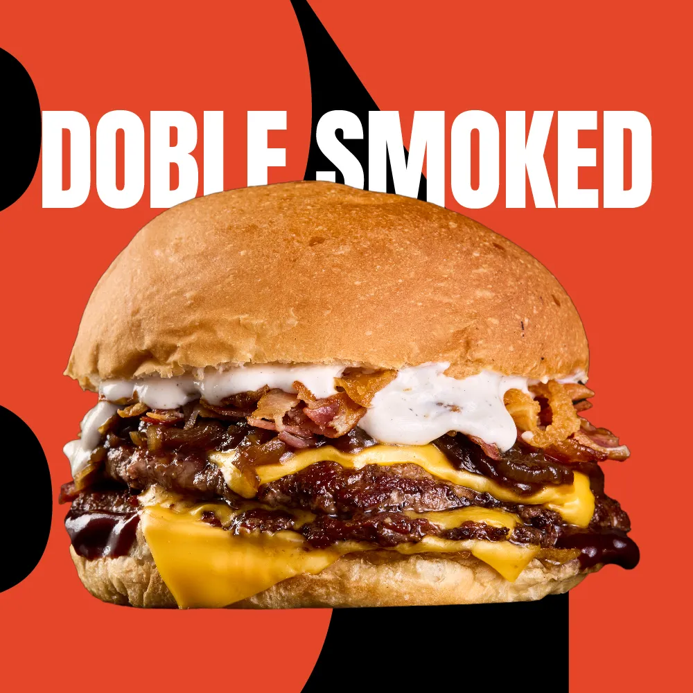 Cupon Smoked Doble + Papas