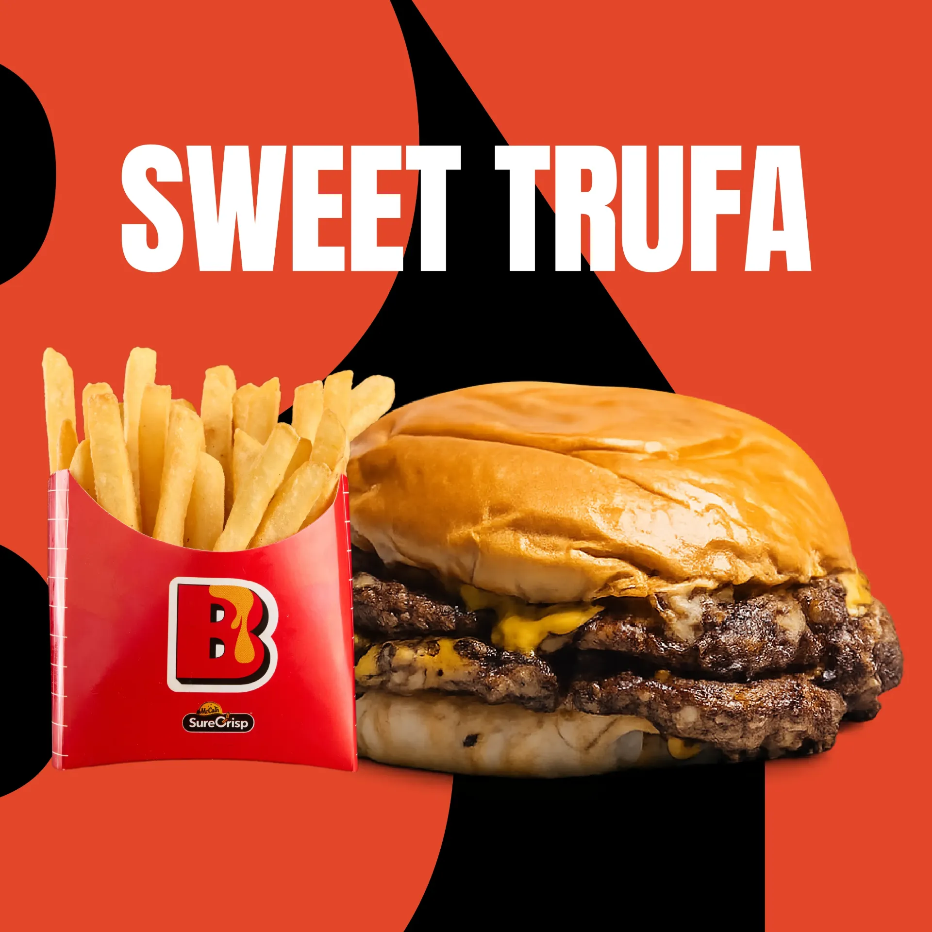 Cupon Sweet Trufa Doble + Papas