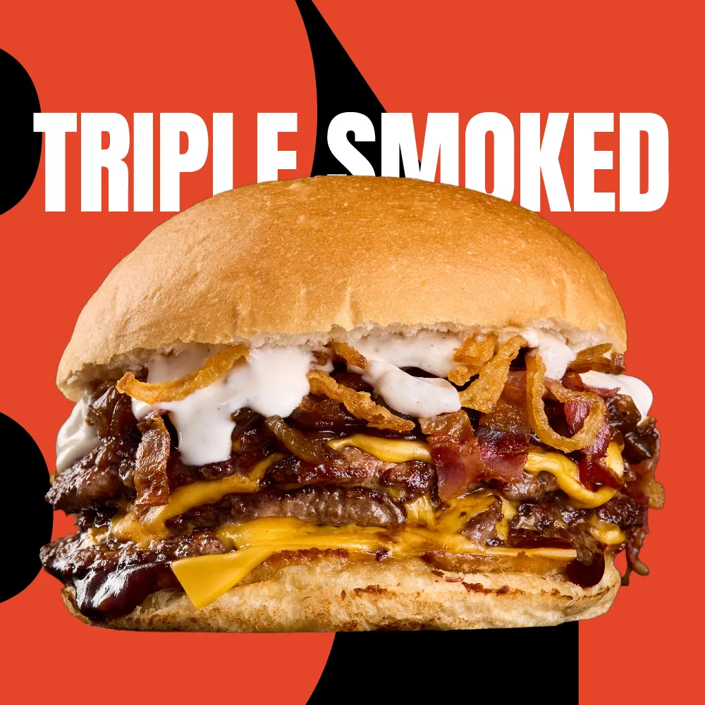 Cupon Smoked Triple + Papas