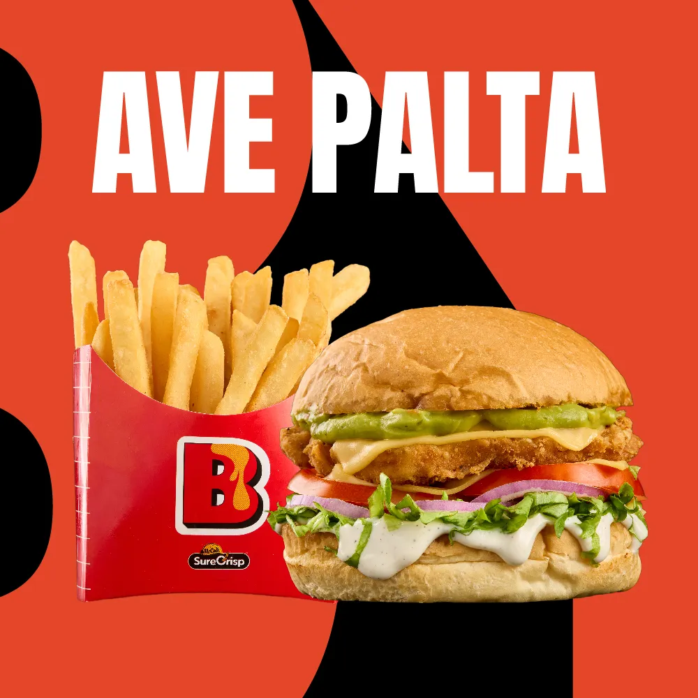 Cupon Ave Palta Veggie + Papas