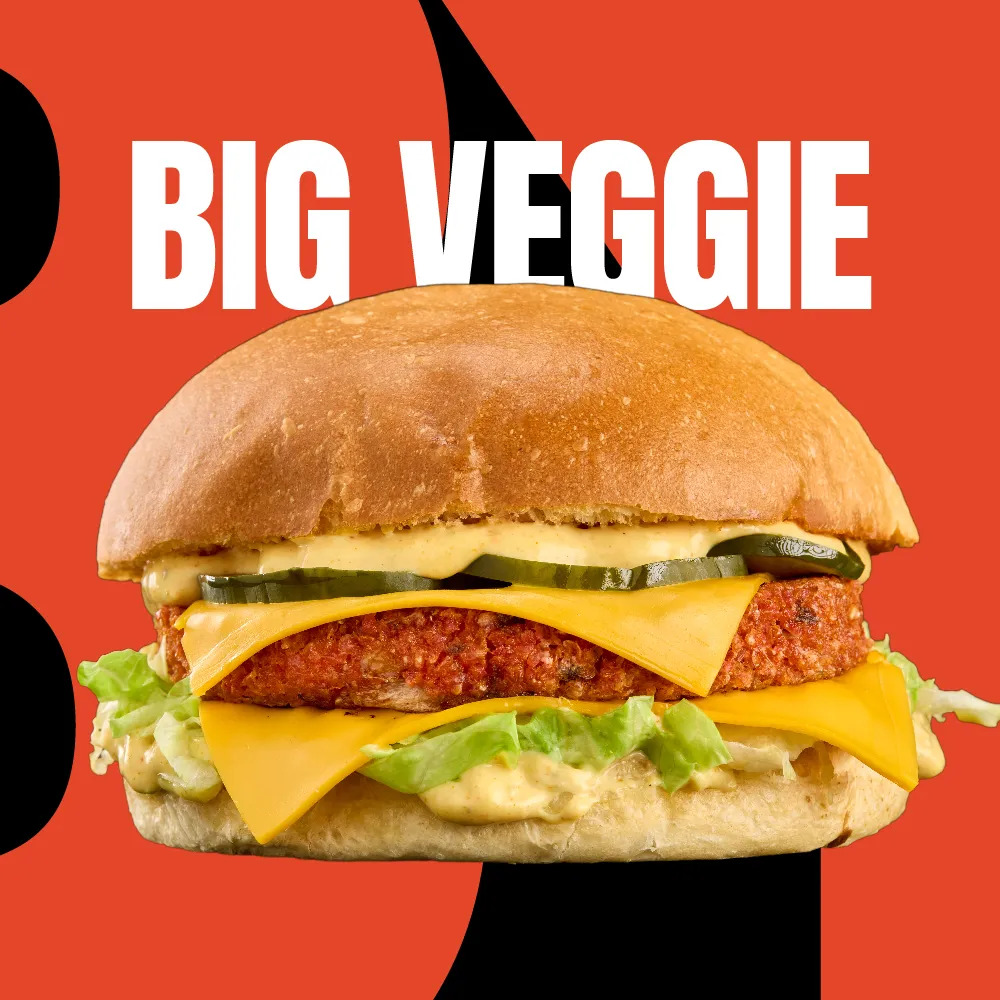 Cupon Big Burgery Veggie + Papas