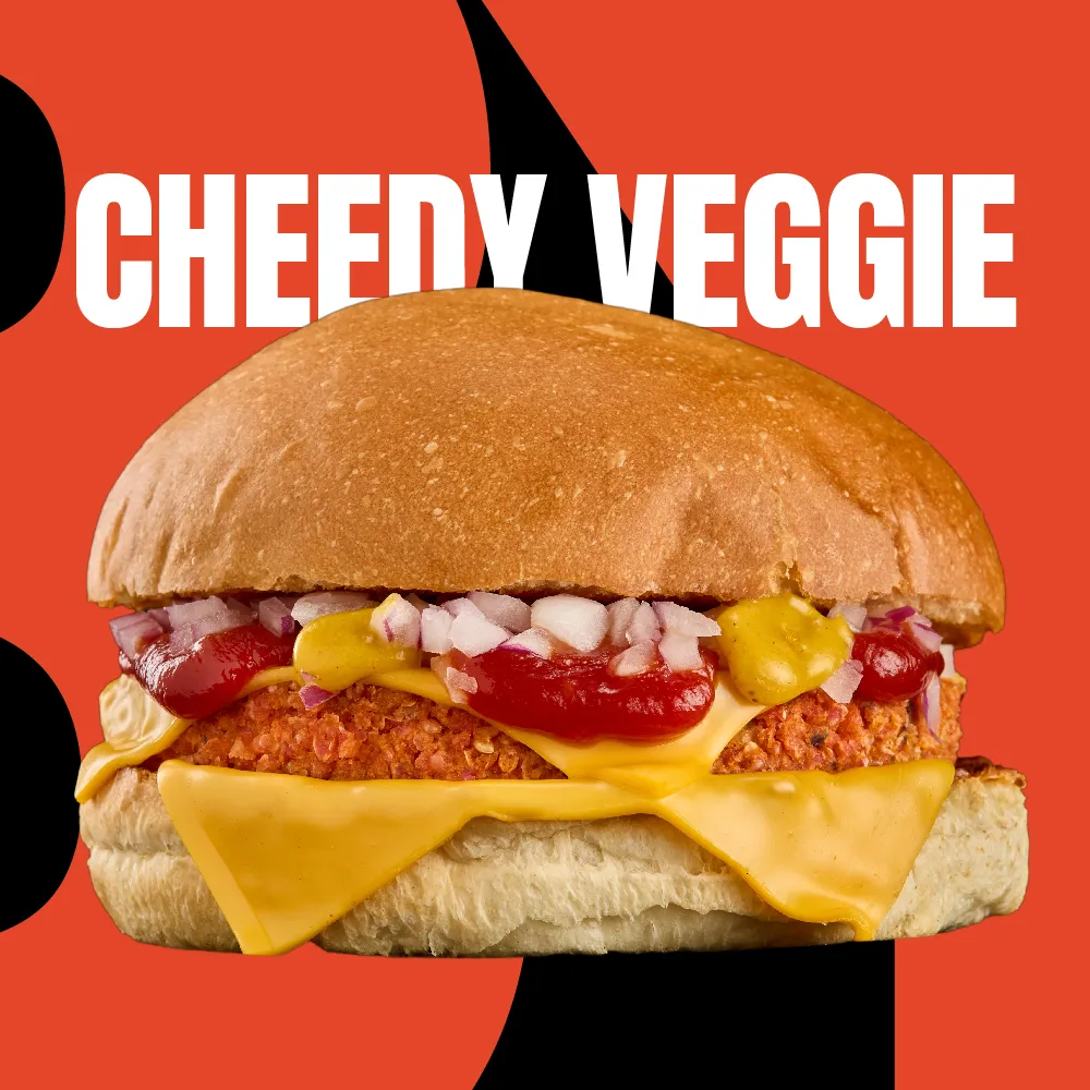 Cupon Cheddy Veggie + Papas